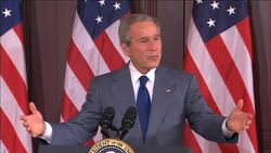 President George W. Bush calls for comprehensive immigration reform while speaking to business leaders and representatives of religious, Hispanic and agricultural communities News Clip