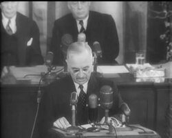 US PRESIDENT'S UNION REPORT News Clip