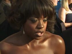 INTERVIEW: Viola Davis on the event. at the 42nd NAACP Image Awards at Los Angeles CA. (Footage by WireImage Video/GettyImages) Stock Footage