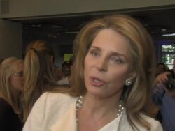 INTERVIEW: Queen Noor of Jordan on her part in the project, the problem with nuclear arms at the Demand Zero Day: Countdown to Zero Gala Screening at London England. (Footage by WireImage Video/Getty Images Entertainment Video) Stock Footage