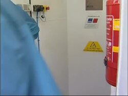 An environmentally friendly vessel docks in Brussels News Clip