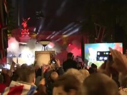 Paul McCartney at BBC Concert Diamond Jubilee at Buckingham Palace on June 04, 2012 in London, England (Footage by WireImage Video/Getty Images) Stock Footage