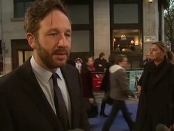 INTERVIEW: Chris O'Dowd on screening at the festival, his singing and acting, making the film, what it was like on set, the story, his future projects at "The Sapphires" Premiere: 56th BFI London Film Festival at Odeon West End on October 15, 2012 in Londo Stock Footage