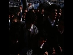SYND 25-2-70 CYPRIOT STUDENTS DEMONSTRATE OUTSIDE SOVIET EMBASSY News Clip