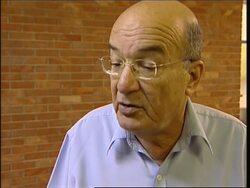 Sharon leaving meeting, political reax, analyst News Clip