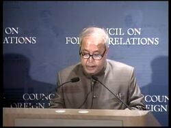 Indian FM gives intw during visit to New York News Clip