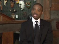 Behind The Scenes - Larenz Tate Stock Footage