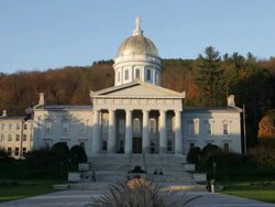 Vermont State House Stock Footage