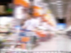 HD: Shopping mania in the market Stock Footage