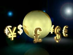 Global Currencies Stock Footage