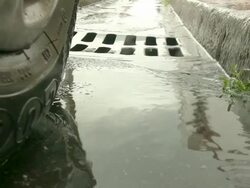 Inside the Curb \Seamless LOOP HD\ Stock Footage