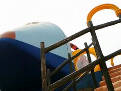 Spacecraft Playground Stock Footage