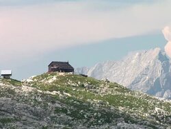 HD: At the mountain top Stock Footage