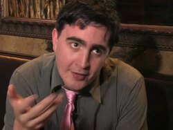 Art Brut Interview (clip 1) Stock Footage