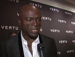 INTERVIEW: Seal talks about what makes the Vertu Constellation Quest phone so special, its reliability.  Stock Footage