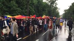 CLEAN : Thousands march in Bucharest to defend gay rights News Clip