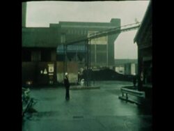 SYND 21 11 78 SEVEN MINERS KILLED WHEN TRACK SWITCH DID NOT WORK News Clip