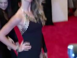 Gisele Bundchen at "PUNK: Chaos To Couture" Costume Institute Gala Stock Footage
