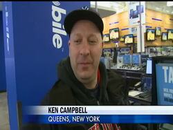 Research In Motion, maker of BlackBerry smartphones, released it's first tablet device Tuesday. Customers were checking out the Playbook at stores from coast to coast. News Clip