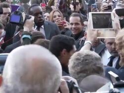 Marion Cotillard at Christian Dior SS15 Stock Footage