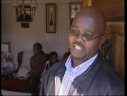 WRAP African continent watches Live8 concerts on TV News Clip