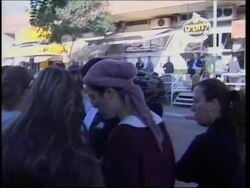 Gvs of tourists, comment by Herzog, Peretz News Clip