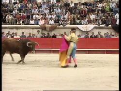 FRANCE: CRISTINA SANCHEZ BECOMES FIRST EVER FEMALE MATADOR News Clip