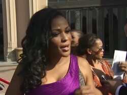 INTERVIEW: Beverly Bond on how she feels to be nominated at the 42nd NAACP Image Awards at Los Angeles CA. (Footage by WireImage Video/GettyImages) Stock Footage