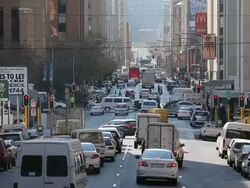 General Views Around Johannesburg Stock Footage