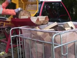 Working with wood Stock Footage