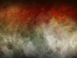 Rusty surface and smoke Stock Footage