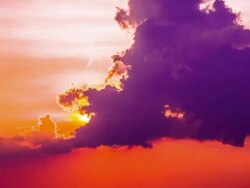 Sunset,Time lapse Stock Footage