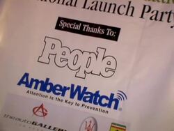 Amberwatch Foundation Unveiling of Its New Initiatives With A Star Studded Launch Party Stock Footage