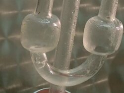 CU Process of fermentation at winecellar / Remich, Moselle, Luxembourg Stock Footage