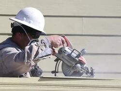 Construction Of New Homes Falls To 8.5 Percent In January Stock Footage