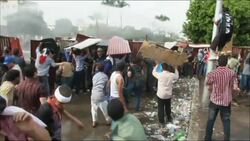 AP Cover of fierce clashes between troops and protesters in capital Instructional Video