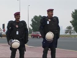 Security ahead of President Bush's visit News Clip
