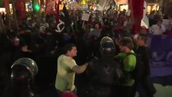 Brazilians protest constitution amendment News Clip