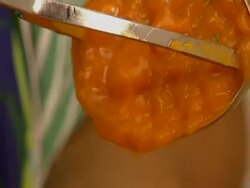 Woman preparing cucumber sauce Stock Footage