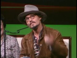 'Charlie and the Chocolate Factory' Tokyo Press Conference Stock Footage