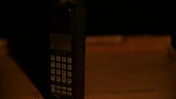 Old cell phone Stock Footage