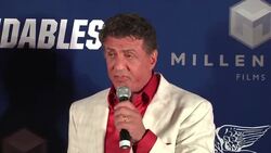 Stallone hopes to film "The Expendables 4" in Asia News Clip