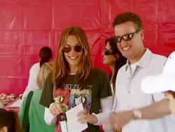 'A Time For Heroes' Carnival To Benefit the Elizabeth Glaser Pediatric AIDS Foundation Stock Footage