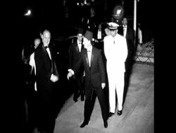 CAN 252 SPANISH FOREIGN MINISTER CASTIELLA MEETS KING HASSAN OF MOROCCO IN RABAT News Clip