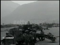 Nehru with troops armed people Instructional Video