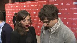 Rashida Jones is joined by her parents and co-star Andy Samberg for the Sundance premiere. News Clip