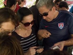 World Cup Sticker Albums Spark Fever For The Games Before Tournament Begins Stock Footage