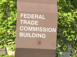 Federal Trade Commission Building in Washington DC Stock Footage