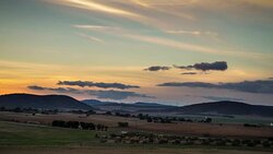 Rural Spanish Sunset - Time Lapse Stock Footage