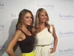 Maria Menounos, Stacy Keibler at the lia sophia previews the lanaya II collection at West Hollywood CA. (Footage by WireImage Video/GettyImages) Stock Footage